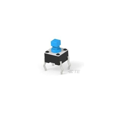 Te Connectivity FSMCDH=6.0mm Tact W/SQ Act. & High Temp 1825967-1